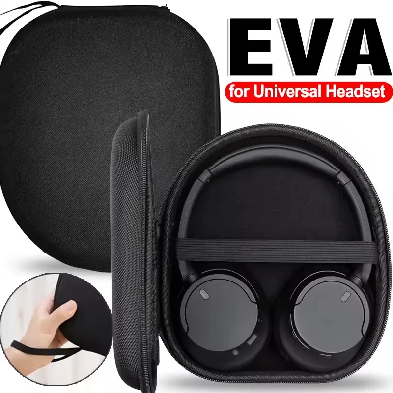 Deluxe Protective Hard Shell Earphone Carrying Case