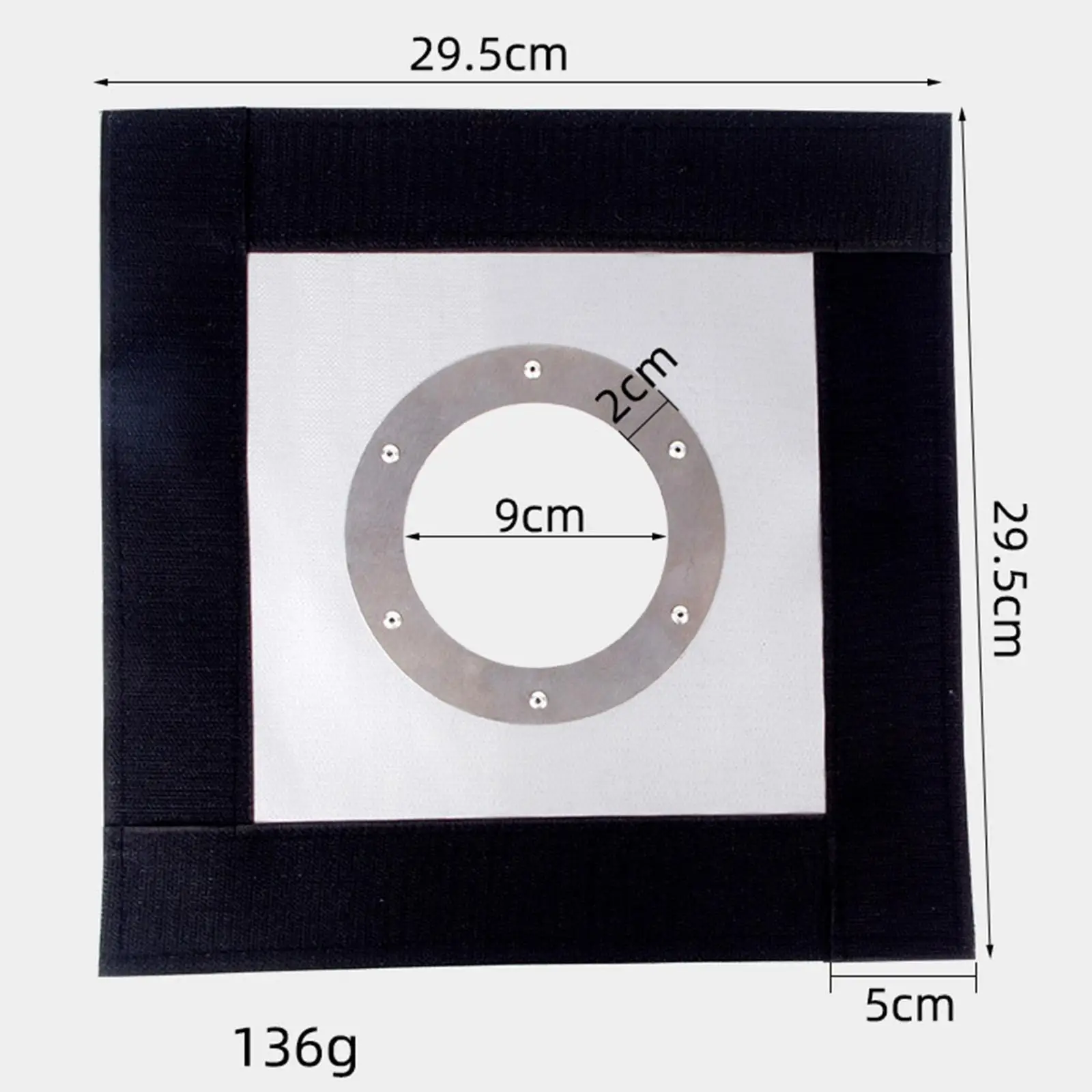 Hot Tent Stove Jack Portable Highly Flame Retardant for Heating Tent Cooking