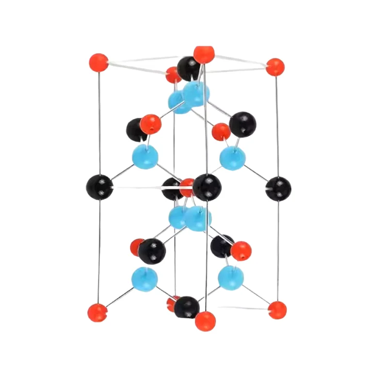 Chalcopyrite structure model CuFeS2 teaching demonstration large model high school chemical structure and properties
