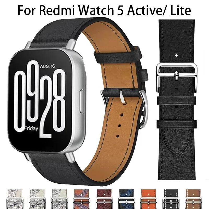 Premium Leather Watch Strap - Universal 20mm/22mm Bracelet Replacement