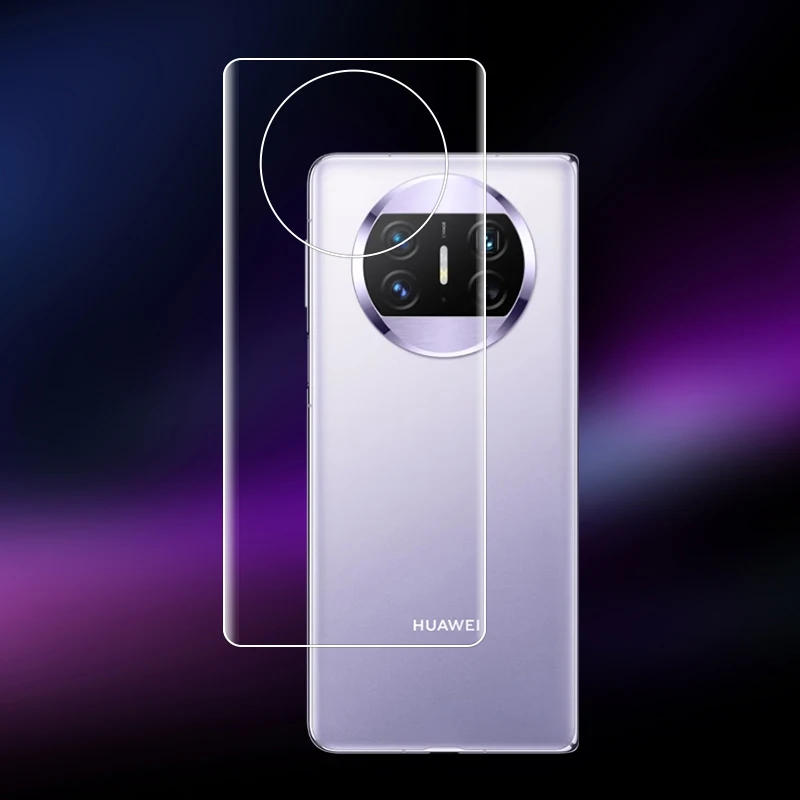 Versatile 3-in-1 Hydrogel Film Soft Screen Protector for Front and Back Protection