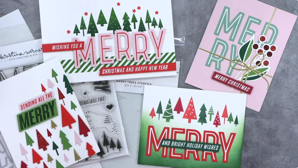 2024 Christmas Gift Bows Trees Metal Cutting Dies Clear Stamps Stencil For DIY Scrapbook Craft Decoration Embossing Template