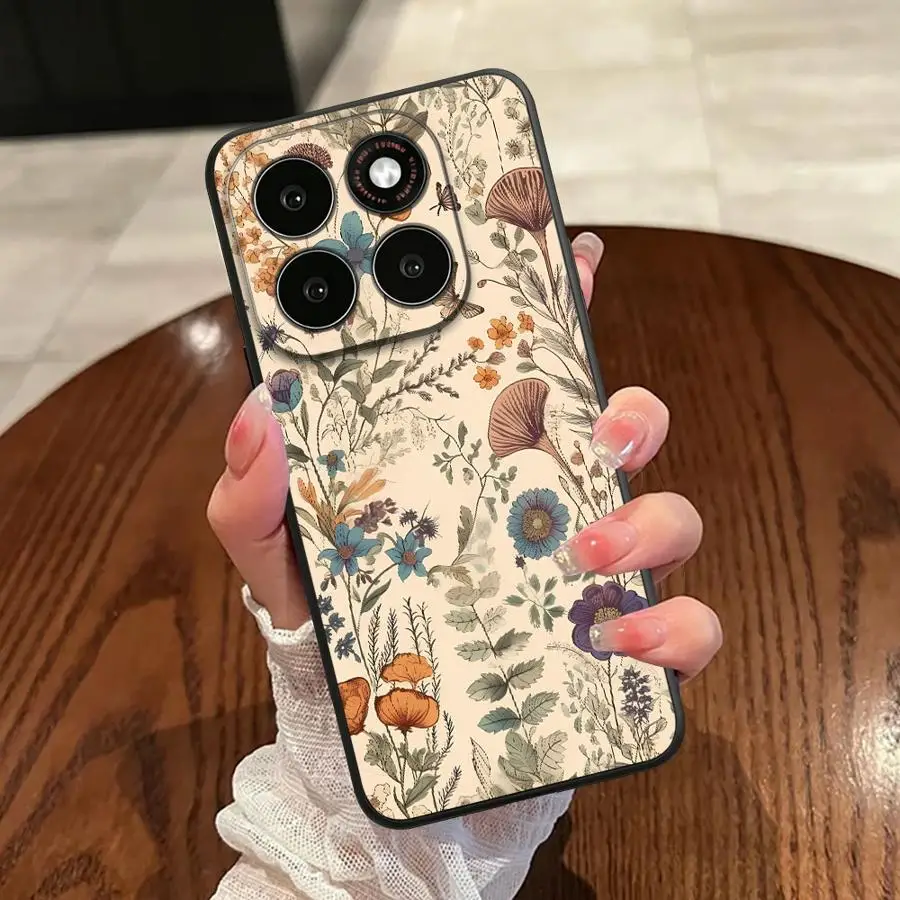 Cartoon Mushroom Phone Cover Case