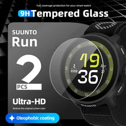 Premium 9H Tempered Glass Screen Protector - Durable HD Clear Anti - Scratch Film - Suunto Run (2 PCS)