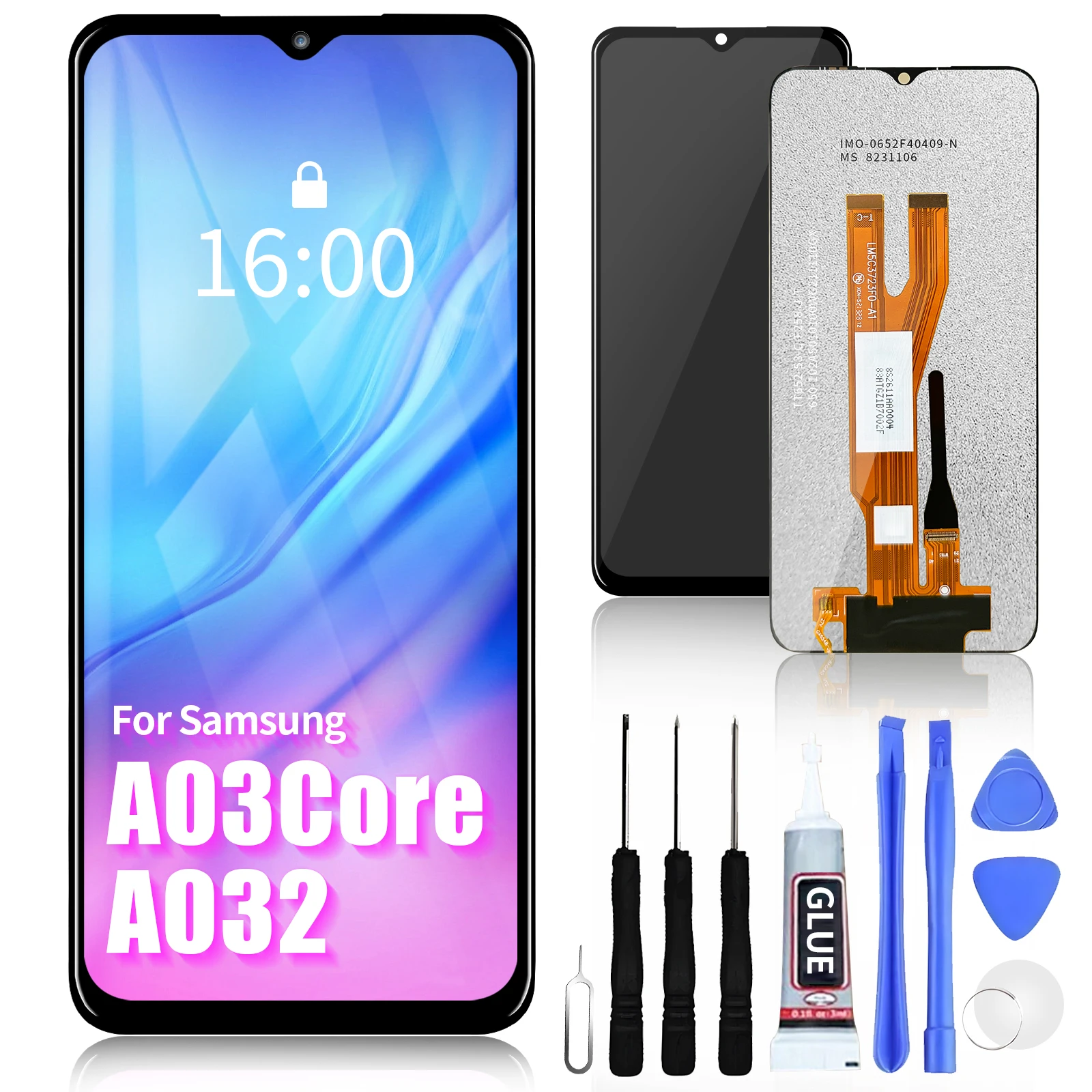 

6.5'' Phone LCD Screen Replacement For SAMSUNG GALAXY A03 Core A032 LCD