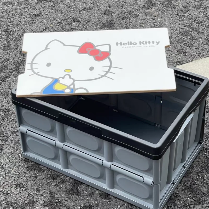 Sanrio Hello Kitty Car Trunk Storage Box Outdoor Camping