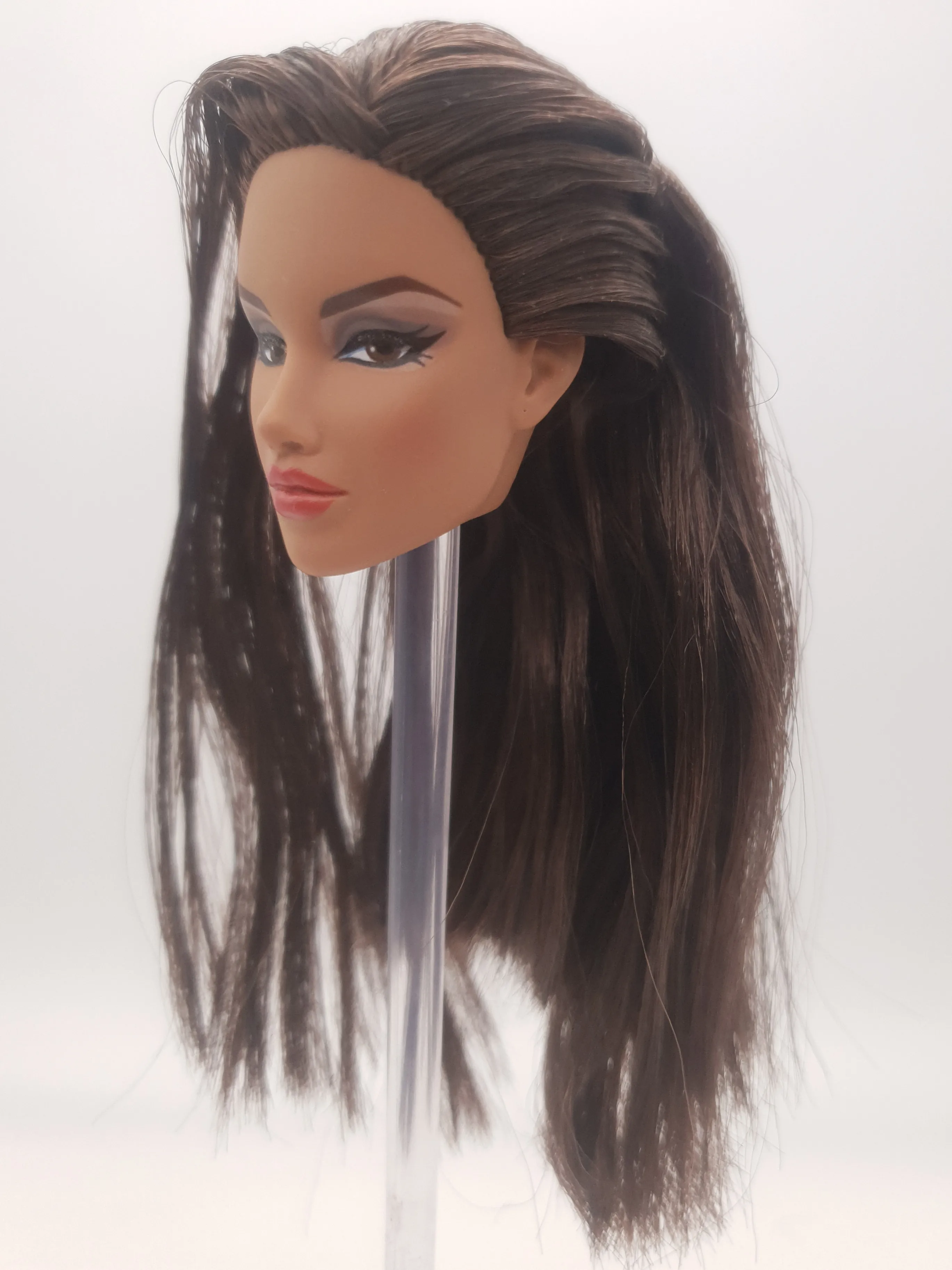 

Fashion Royalty Color Infusion Jaeme Costa Latino Skin 1/6 Scale Integrity Doll Head OOAK
