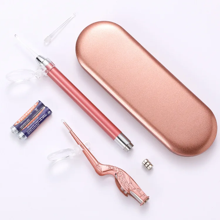 Ear Cleaning Kit with LED Light Ear Wax Removal Kit for Kids and Adults Earwax S