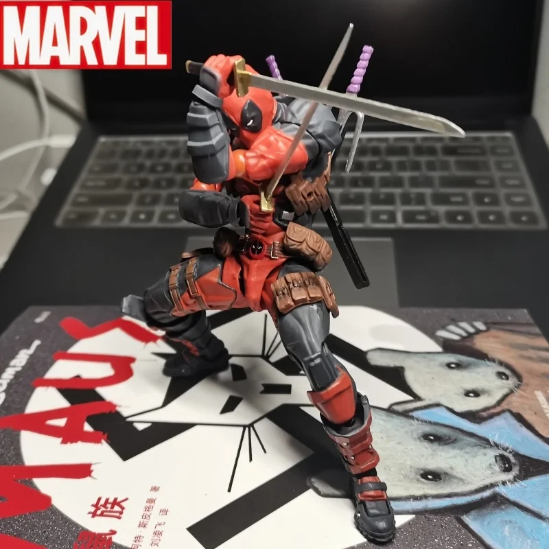 

Ocean Hall Yamaguchi Style Deadpool2.0 Upgraded Pvc Edition Portable Marvel Hero Model Decoration Small Toys Birthday Gifts