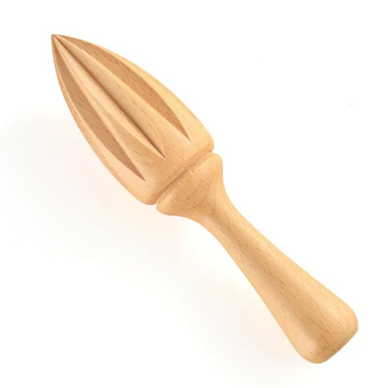 Wooden Lemon Squeezer Manual Juicer Fruit Orange Juice Squeezer Citrus Juicer Baking Kitchen Tools 1Pc