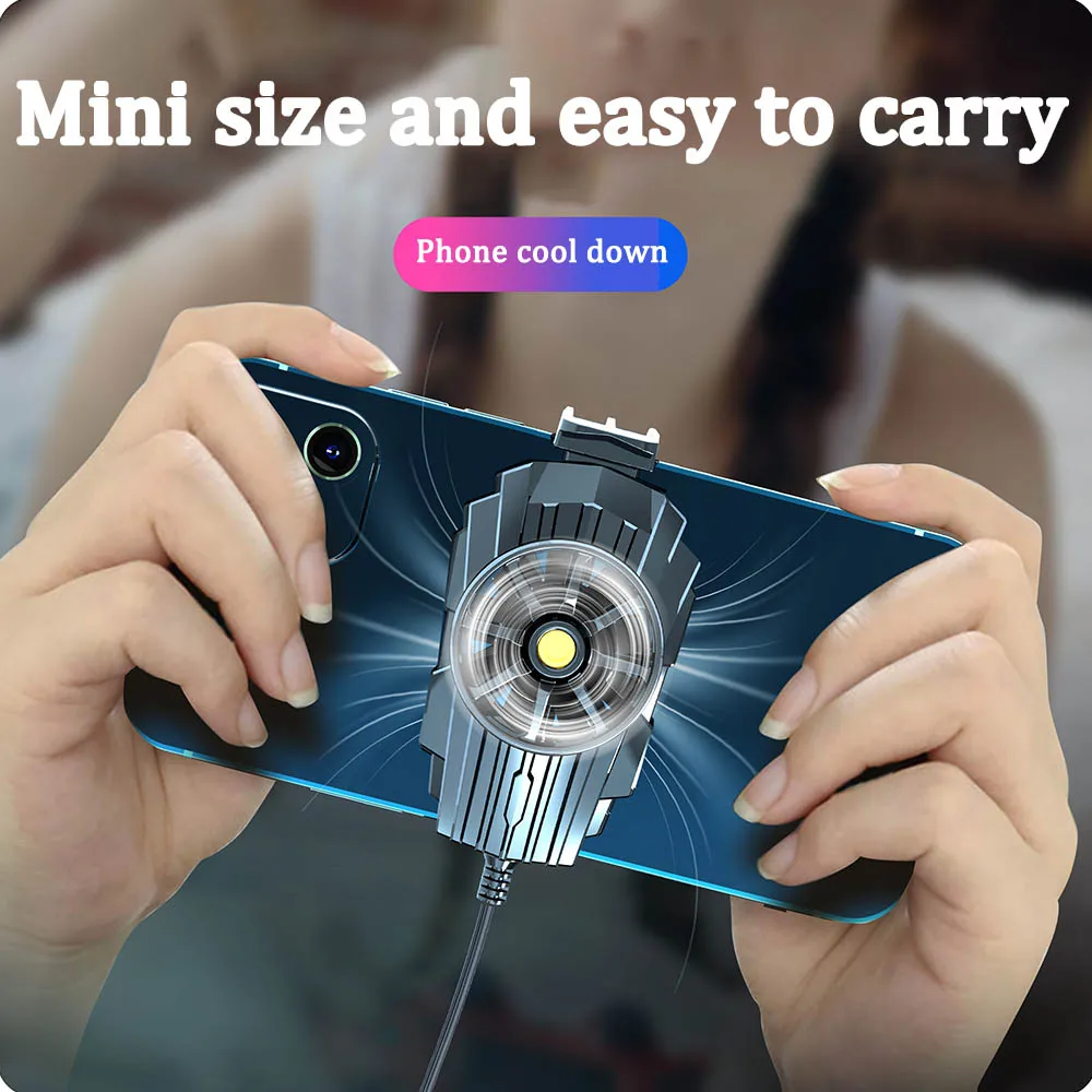 Gaming Cooling Fan G6 Portable Phone Super Sound Off