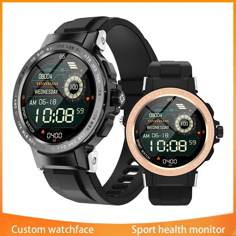 

for Xiaomi Smart Watch Man Waterproof Fitness Outdoor Sport Tracker Clock Heart Rate Blood Pressure Weather Monitor Bracelet
