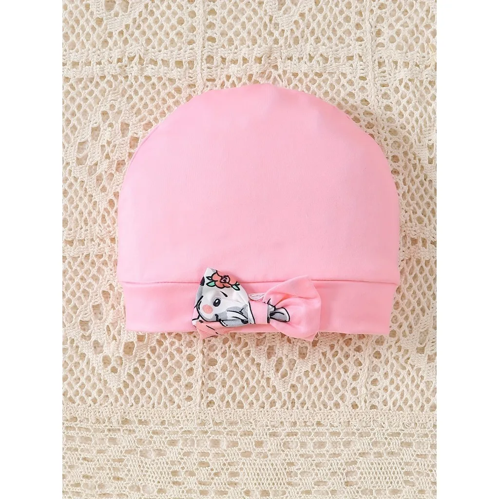 0-24 Months Newborn Baby Girl 2PCS Clothes Set Long Sleeve Elephant Romper+Hat Autumn Fashion Cute Toddler Girl Photograp Outfit 2