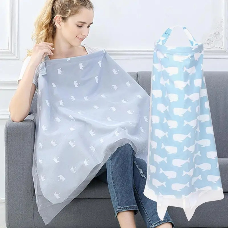 Breathable Breastfeeding Cover Baby Feeding Nursing Covers Adjustable Nursing Apron Outdoor Privacy Cover Mother Cloth