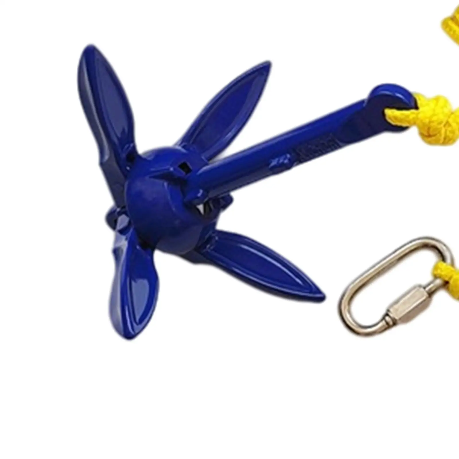 Kayak Anchor Kit with 16 ft Rope Fit for Paddle Boards Jet Ski Marine Kayak Anchor Kit with 16 ft Rope Fit for Paddle Boards Jet Ski Marine