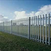 easily assembled w style galvanized steel palisade fencing price 1