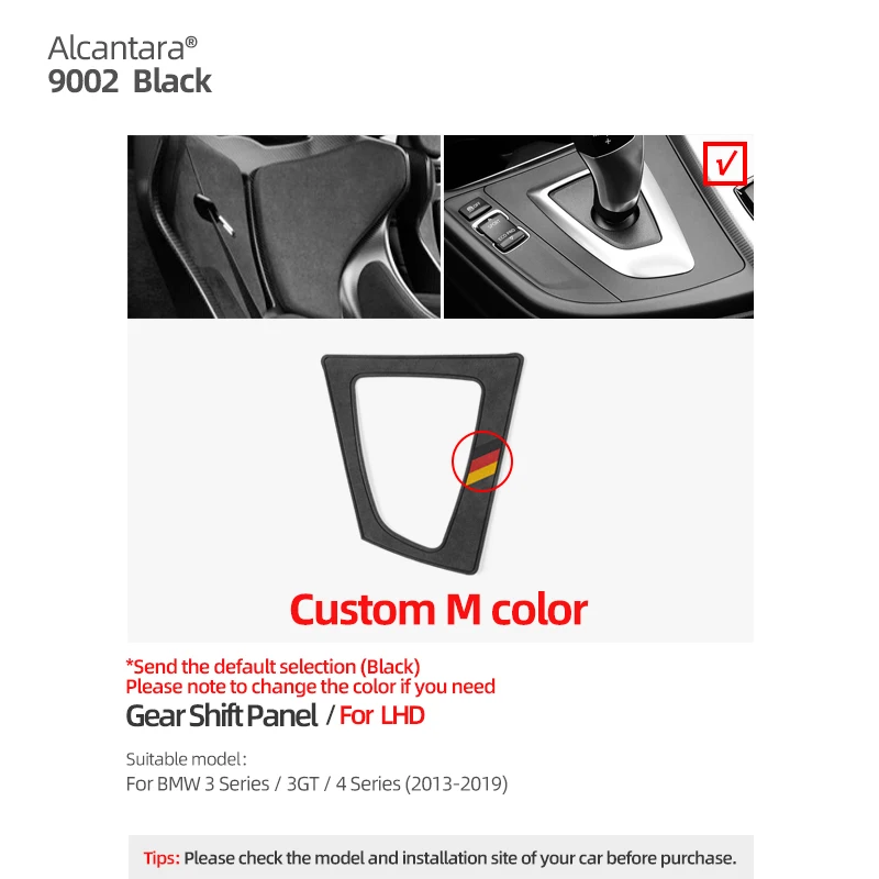 Betterhumz Gear Shift Knob Panel Cover for BMW F30 F32 F33 F34 3GT 3 4  Series Central Control M Performance Sticker Accessories - AliExpress