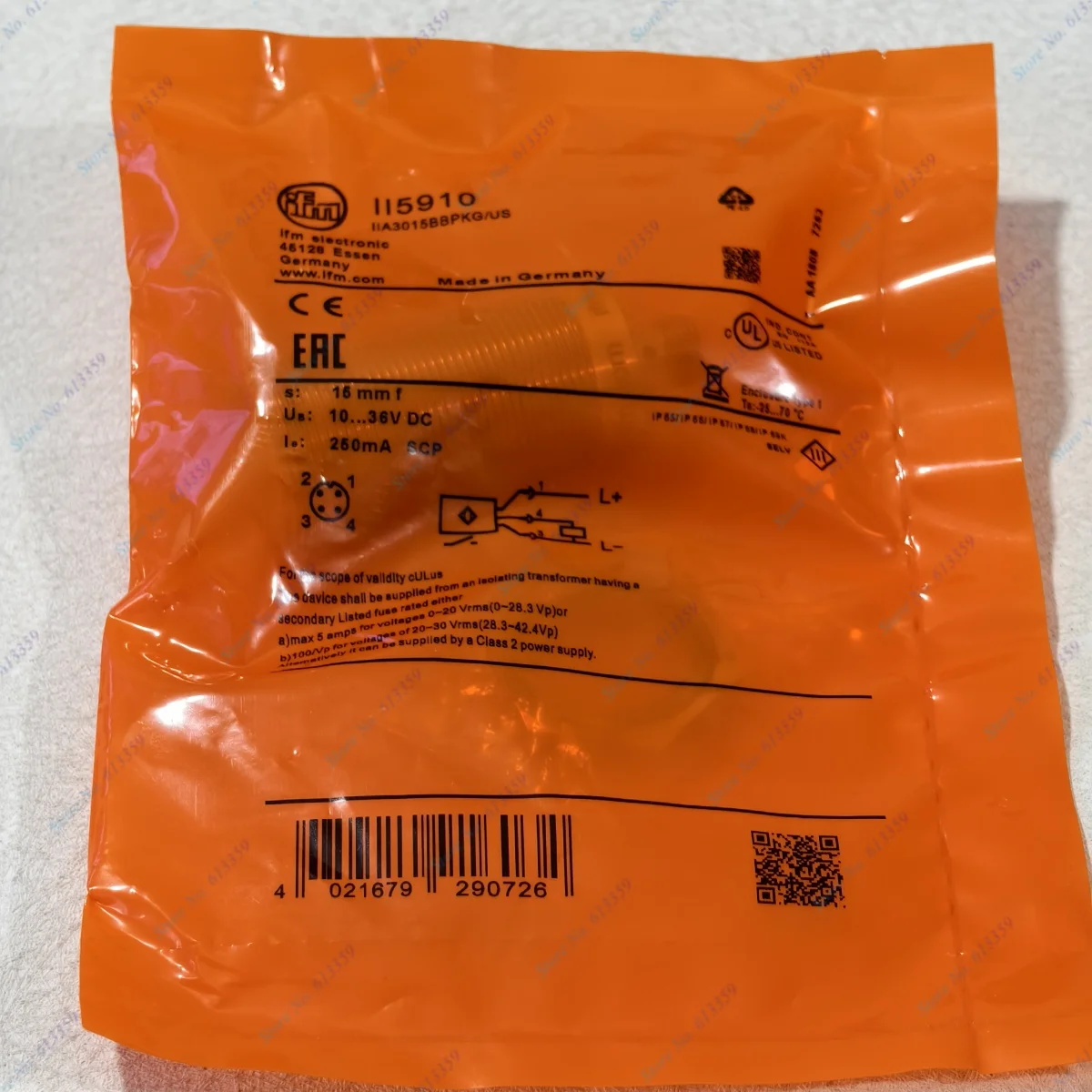 1pcs KG5057 New For IFM Proximity Switch sensor Free Shipping