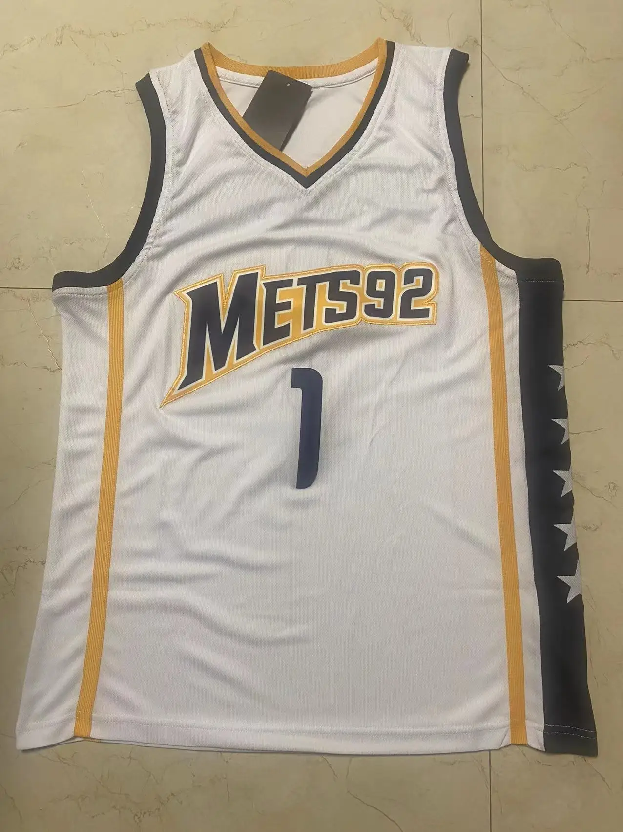 metropolitans basketball jersey