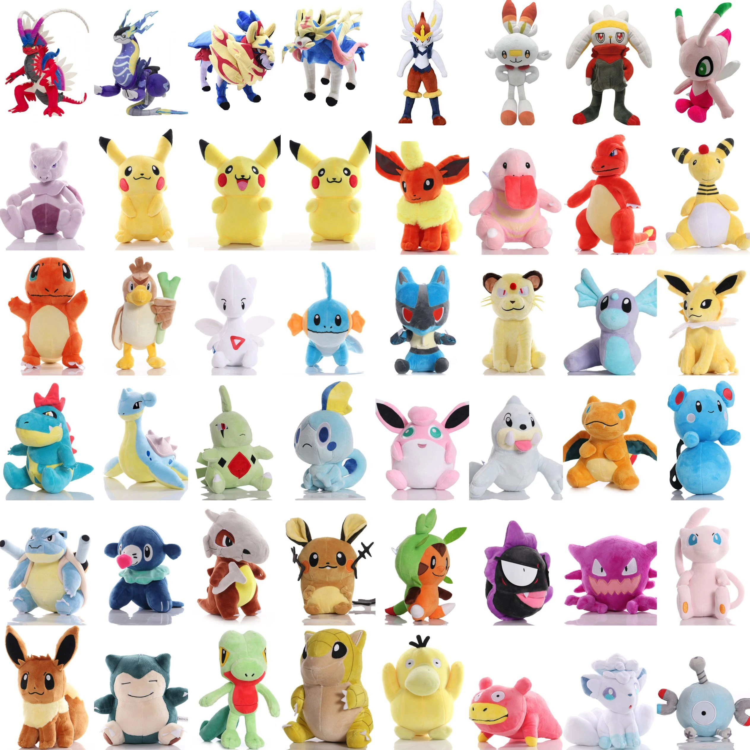 Pokemon-boneca-recheada-Brinquedos-de-pel-cia-Pikachu-Peluche-Koridon ...