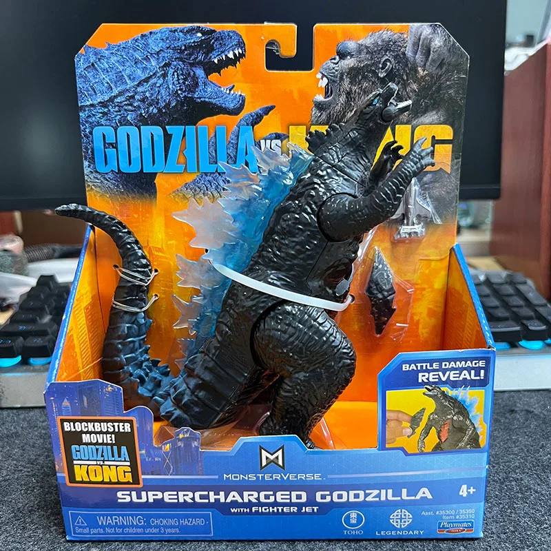 

Игрушки Spot Playmates, Godzilla Vs King Kong Monster godgodblue, модель с синей спиной, подвижные детские игрушки, подарки