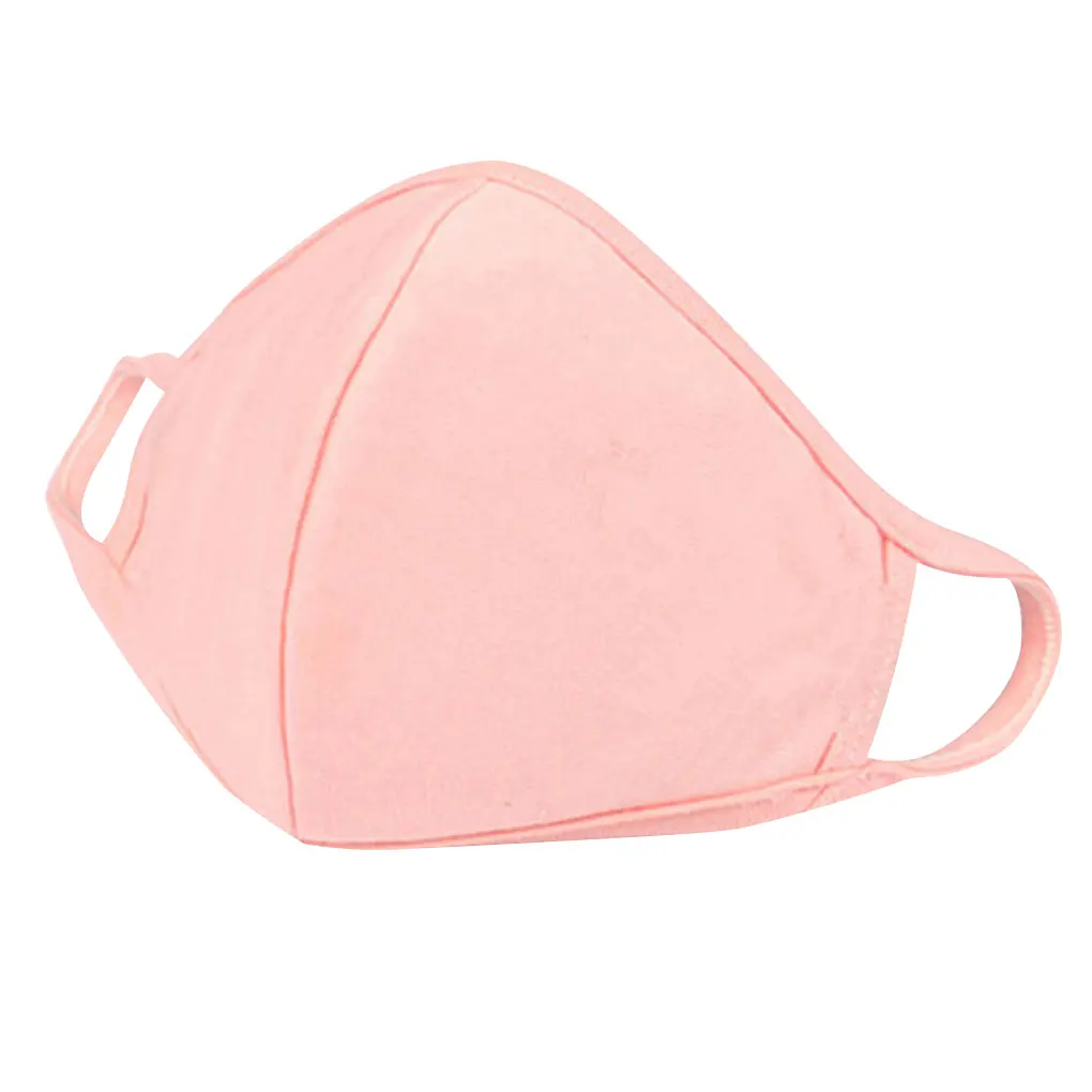 1pcs Eco-friendly Face Masks Safe Protection Essential Spring Summer Men Women Dustproof Cotton Thin Personality 3D Mask