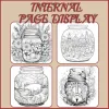 World in a Jar: Adult Picture Book Featuring Miniature Dreams-capes for Imaginative Coloring 3