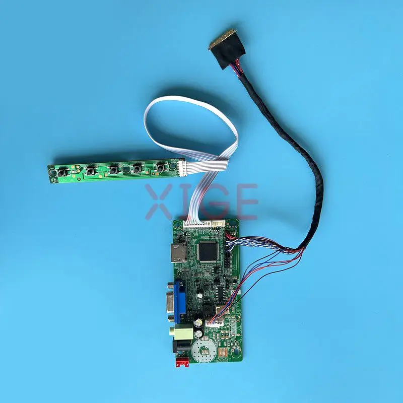 

Плата драйвера контроллера ЖК-экрана для B173RW01 N173FGE N173O6, VGA HDMI-совместимый комплект, 40-контактный LVDS 17,3 "1600*900 монитор ноутбука