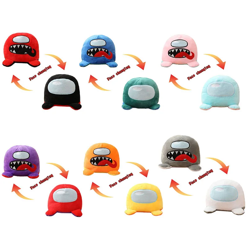 Новинка наш средний плюшевый двусторонний флип плюшевая игрушка кавайная игра