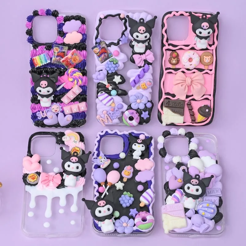 Sanrio Cinnamoroll My Melody Manual DIY Material Kit Phone Case