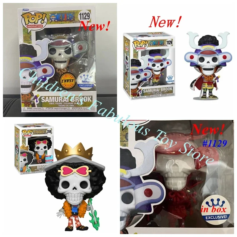 NEW FUNKO POP ONE PIECE series Primitive Samurai Brook #1129