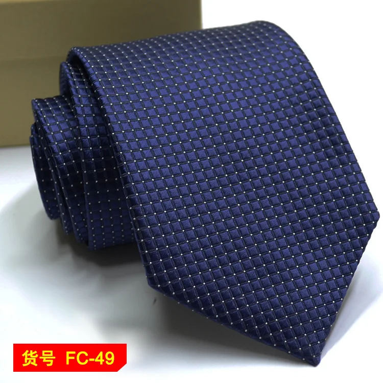 67 Styles Men's Ties Solid Color Stripe Flower Floral 8cm Jacquard Necktie Accessories Daily Wear Cravat Wedding Party Gift Neck Tie