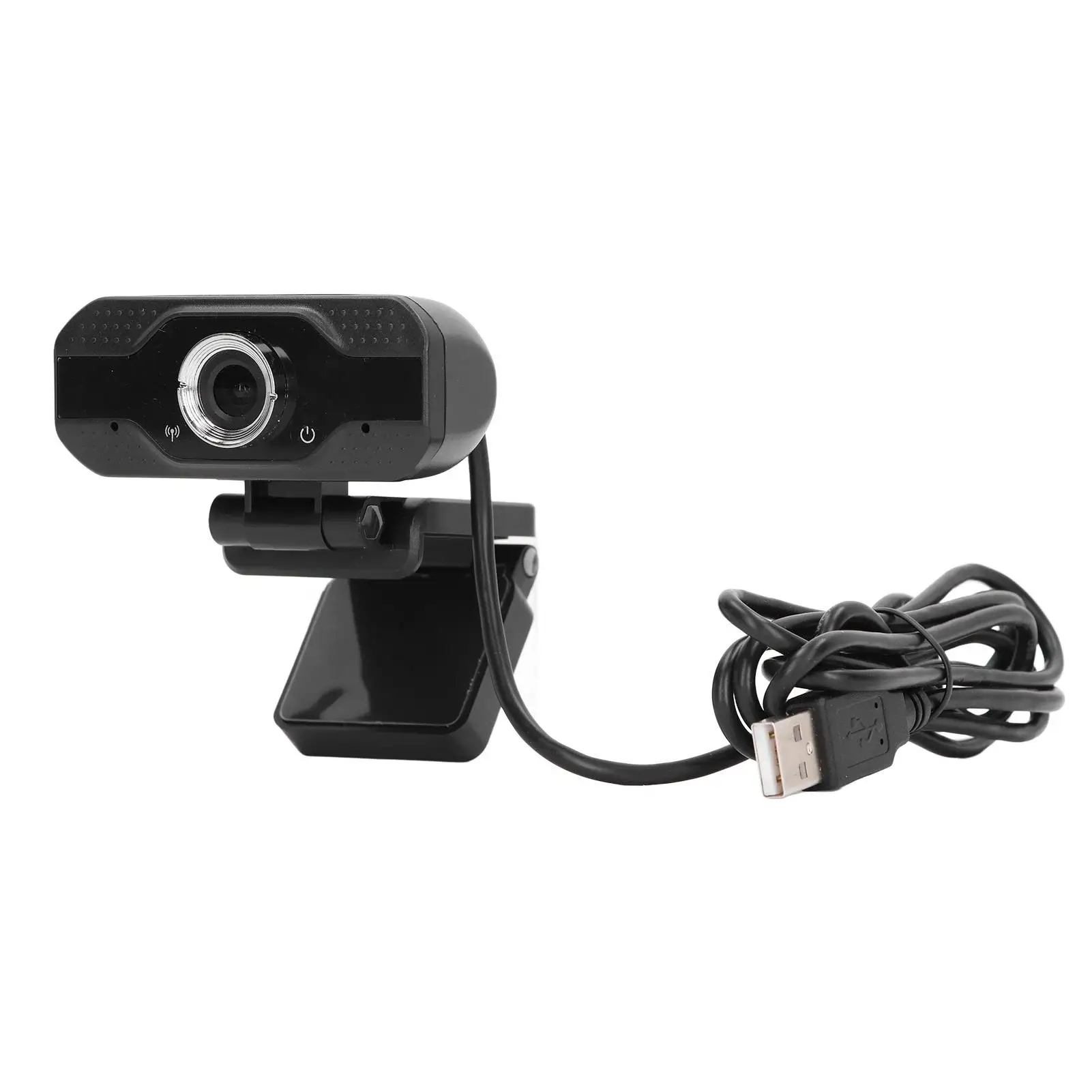 1080P 자동 초점 웹 카메라 HD 웹캠, 듀얼 노이즈 캔슬링, 넓은 시야각, USB 2.0, 최대 10 m 회의용