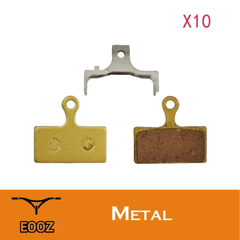 

10 PRS * Metal Bike Metallic DISC BRAKE PADS FOR SHIMANO XTR M9000 M9020 M985 M988 XT M8000 M785 SLX M7000 M666 M675 Deore M615