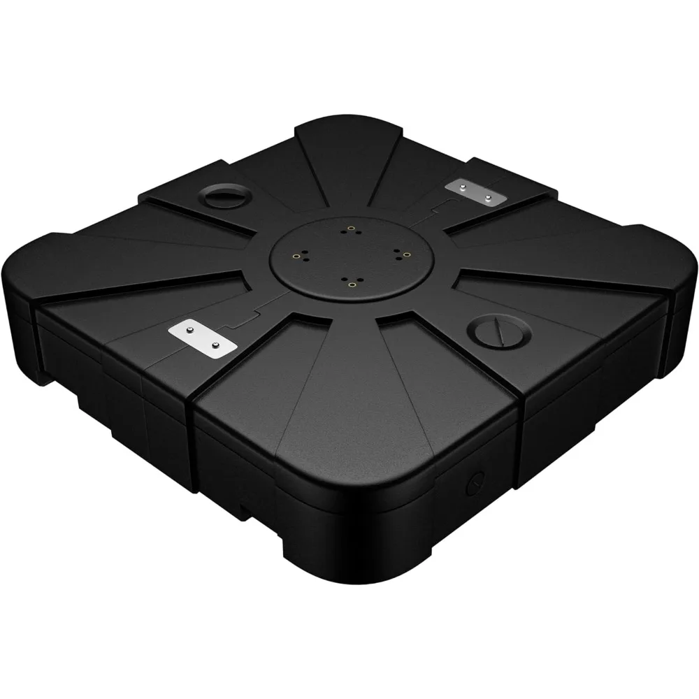 

Base 220 lbs~306 lbs Water & Sand Filled Umbrella Weighted Base for Outside Offset Patio Umbrella 33 inch Square Heavy Duty