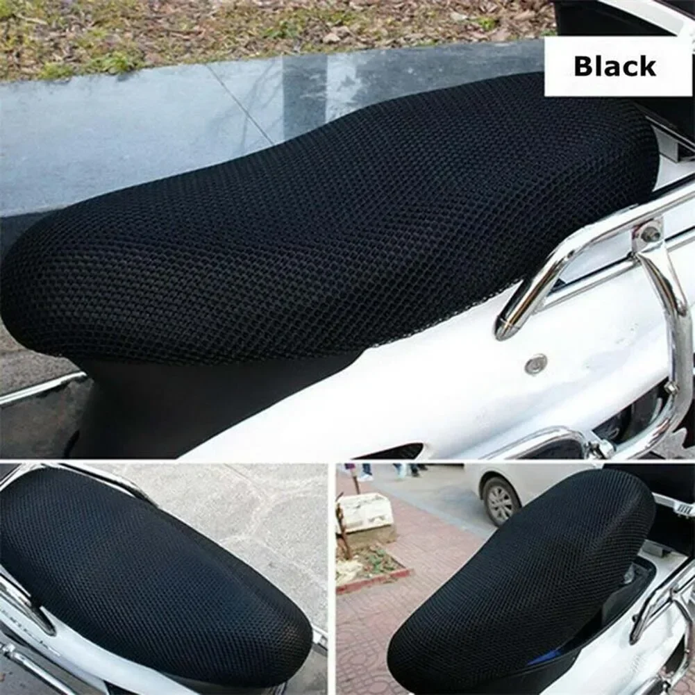 Motorcycle Seat Covers Anti-Slip Cushion Mesh Net Motorcycle Breathable For Seat Cover Pad 85*60CM / 78*58CM / 82*42CM Sunscreen, Non-slip, Avoid Accid