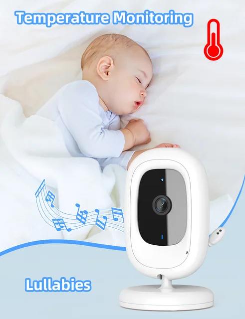 Blurams Caméra Surveillance WiFi Intérieur 2K,Camera Bébé 360°, Caméra Interieur Pour Bébé/Animaux, Vision Nocturne,Appel En Une Touche,Audio Bidirectionnel,Compatible Alexa Et Google Assistant