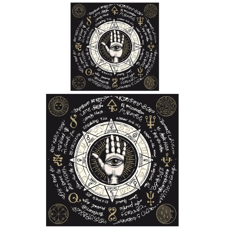 

Tarot Altar Cloth with Tarot Deck Designs Tarot Cloth Lightweight for Connection