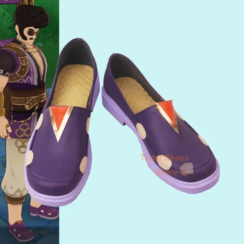 

Genshinimpact Liben New Style Cosplay Shoes Comic Anime Game for Con Party Halloween Cosplay Costume Prop Shoes