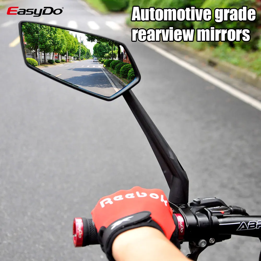 EasyDoBicycleHandlebarRearViewMirrorBikeCyclingWideRangeBack