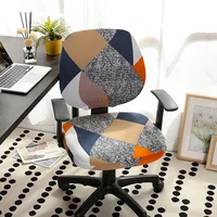 Elastic Computer Chair Cover Stretch Office Chair Cover Removable Slipcover Without Armrest Housse De Chaise 2