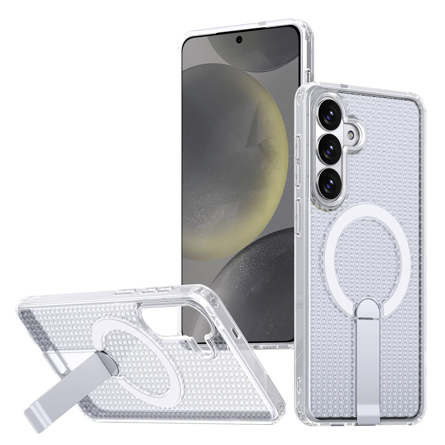 Armor Magnetic Cooling Bracket Case - Durable and Stylish Protection Cover