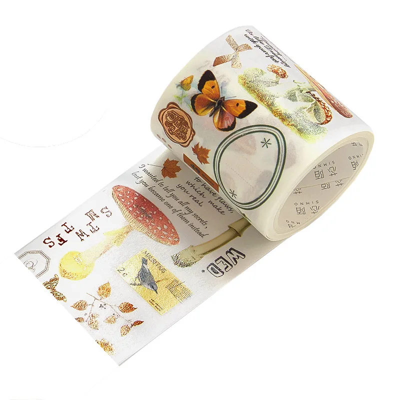 1pcs/1lot Decorative Adhesive tapes Spring Wild Travels Scrapbooking DIY Scrapbooking Stickers