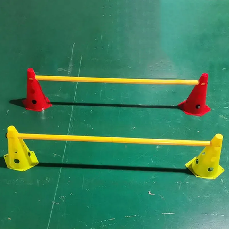 Training Equipment Set Football Agility Training Jumping Bar Obstacle Soccer Training Marker Pole Outdoor Sports Multifunctional Speed Hurdle