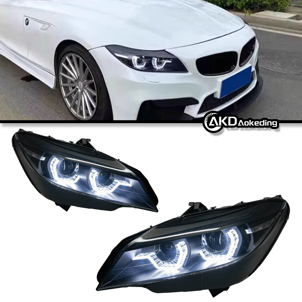 AutoPartsForBMWZ4E89Headlights20092016StylingLEDDaytime