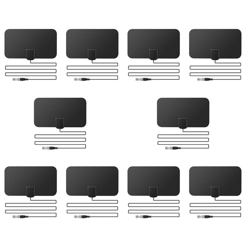 

10X DVB-T2 ТВ антенна мини внутренняя HD Цифровая антенна для Европы и Америки HDTV антенна 174-240 МГц 470-862 МГц 3 метра