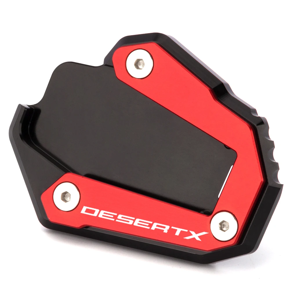 

Desert X CNC Aluminum Motorcycle Side Stand Enlarger Kickstand Enlarge Plate Pad Accessories For Ducati DesertX Desert X 22 23