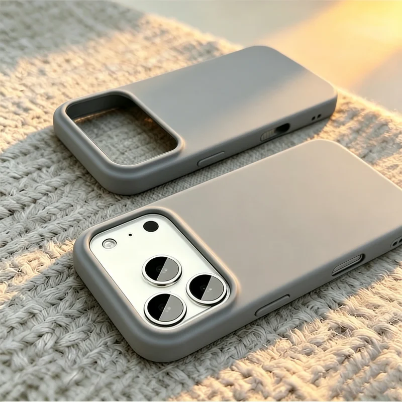 Premium Liquid Silicone Shockproof Phone Case - Vibrant Protection Cover