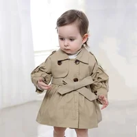 Autumn Baby Girl Clothes Jacket Fashion Baby Girls Coat Jackets Long Sleeve Children Clothing Outerwear Age for12M-3Years 2024 2