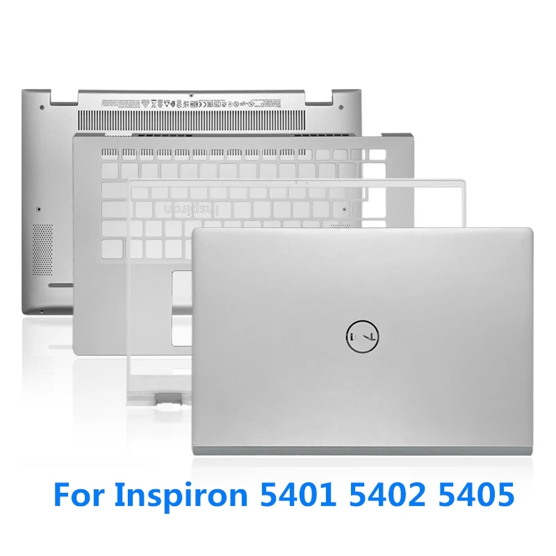 

Новый ноутбук для ноутбука DELL Inspiron 5401 5402 5405, задняя крышка ЖК-экрана чехол/передняя рамка/Упор для рук/Нижняя/петля